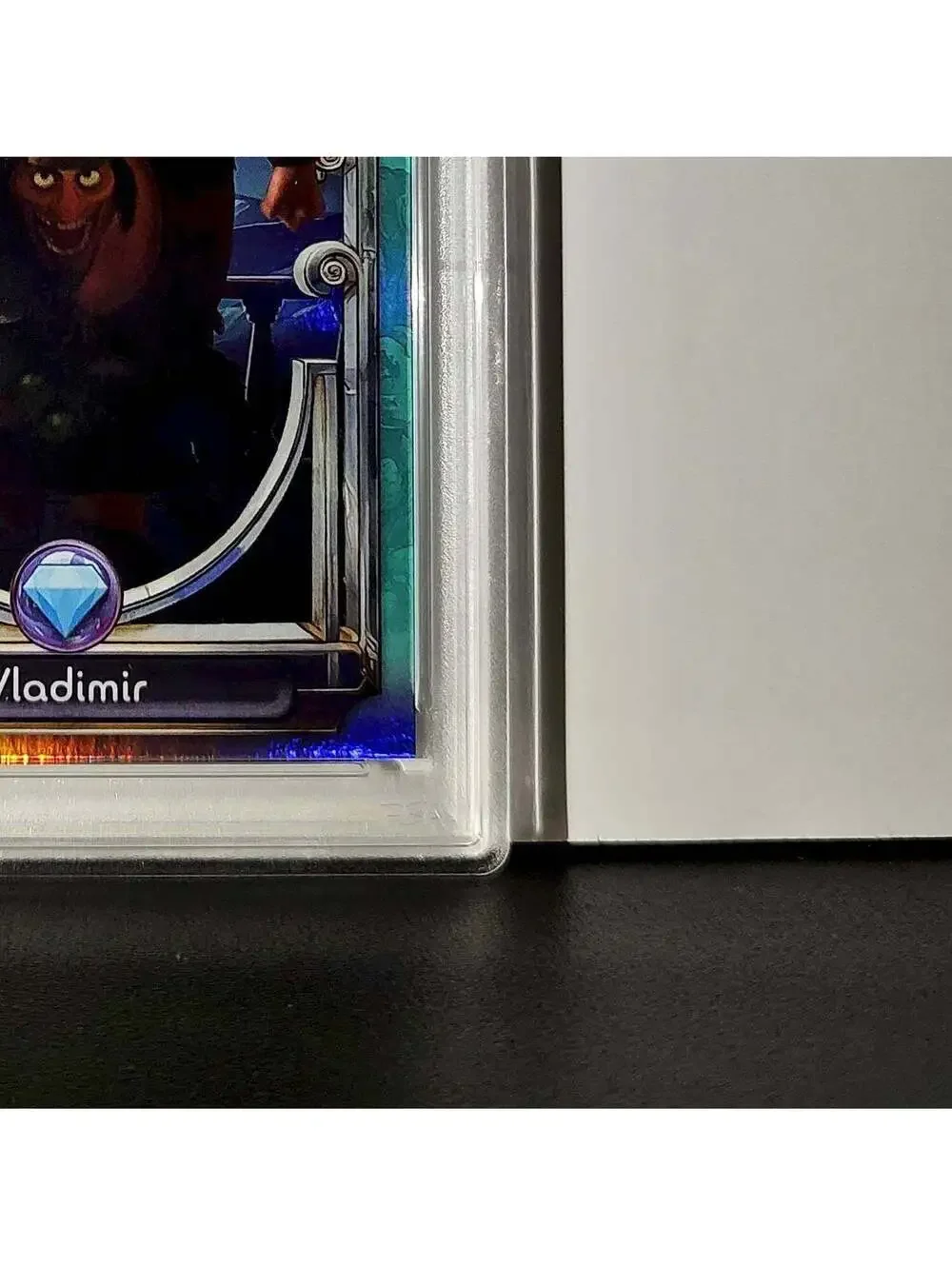 Vladimir 2025 Topps Disney Wonder #144 Diamond Card Tangled PSA 7